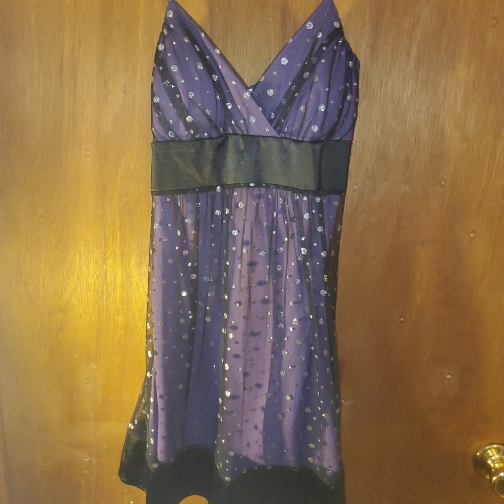 Sparkly Purple Formal Dress